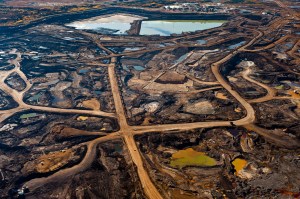 Tar Sands Open Pit Mine